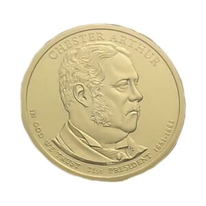 2012 P $1 Chester Arthur Uncirculated Mint (Coin #8) ms68+